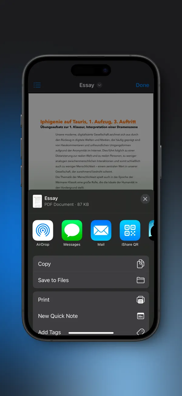 Screenshot #3 pour iShare QR
