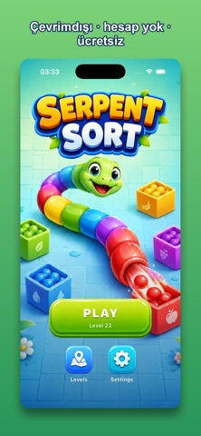 Serpent Sort screenshot