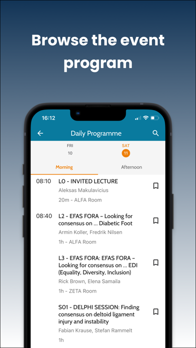 EFAS Congress 2025 screenshot