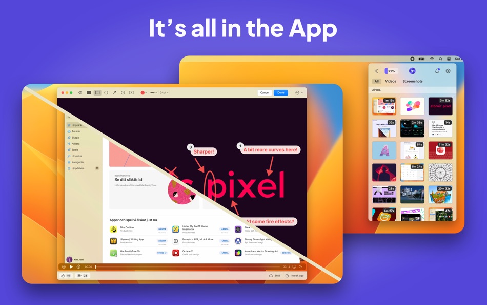 #5. Capster: Cloud Screen Capture (macOS) 由: Kim Jami