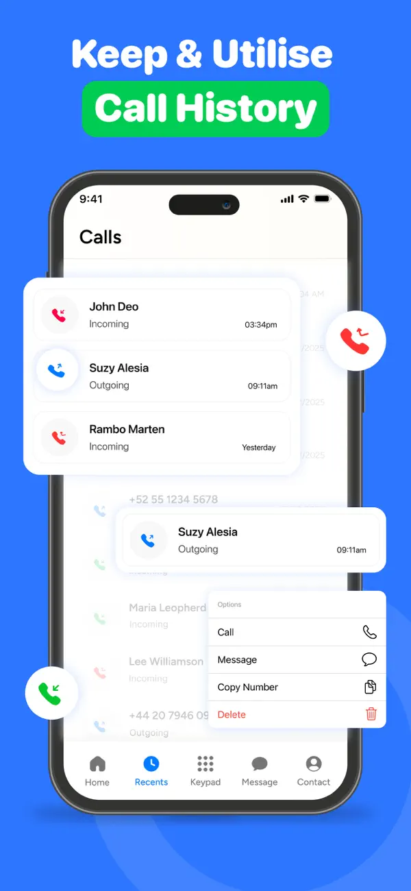#6. Second line: 2nd Phone Number・ (iOS) By: IAPPTECHNOLOGIES LLP