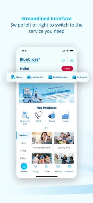 Blue Cross HK screenshot 3