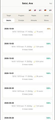 Nicola Fit: Calorii & Nutriție screenshot 4