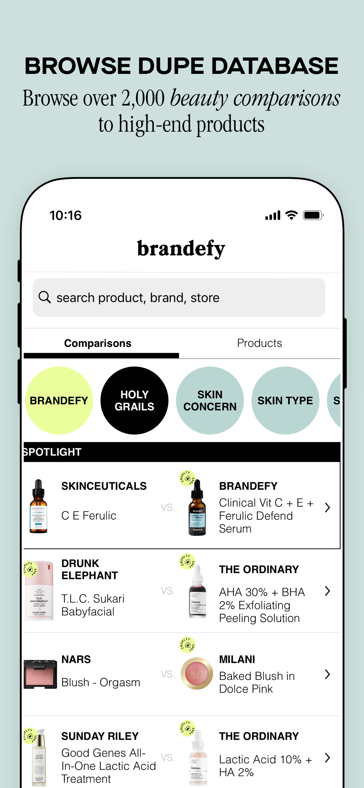 Brandefy: Affordable Beauty