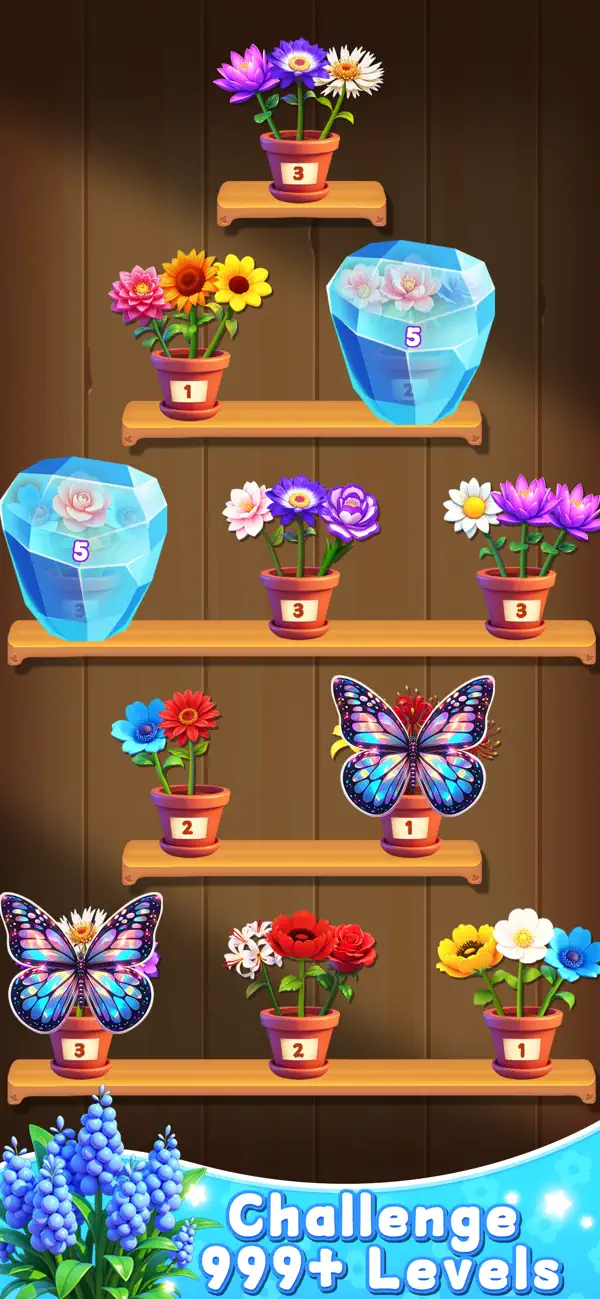 Screenshot #2 pour Blossom Bliss: Sort&Design