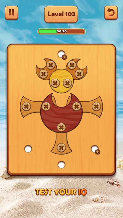 Wood Nuts & Bolts: Unscrew Screenshot