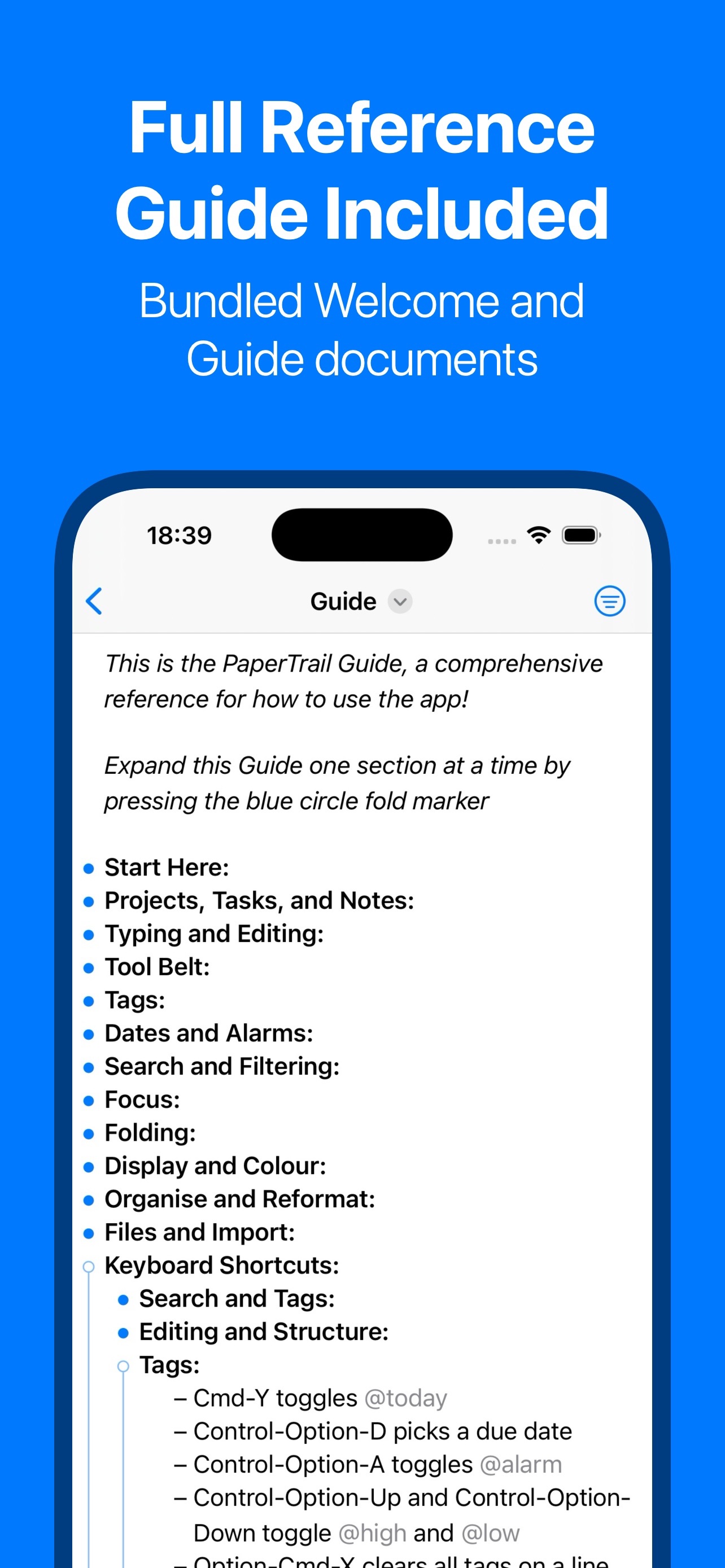 PaperTrail — TaskPaper Client screenshot 8