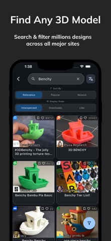 Thingiverse MakerWorld | 3Drop Screenshot 3 of 5