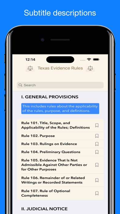 Texas Evidence Rules Screenshot