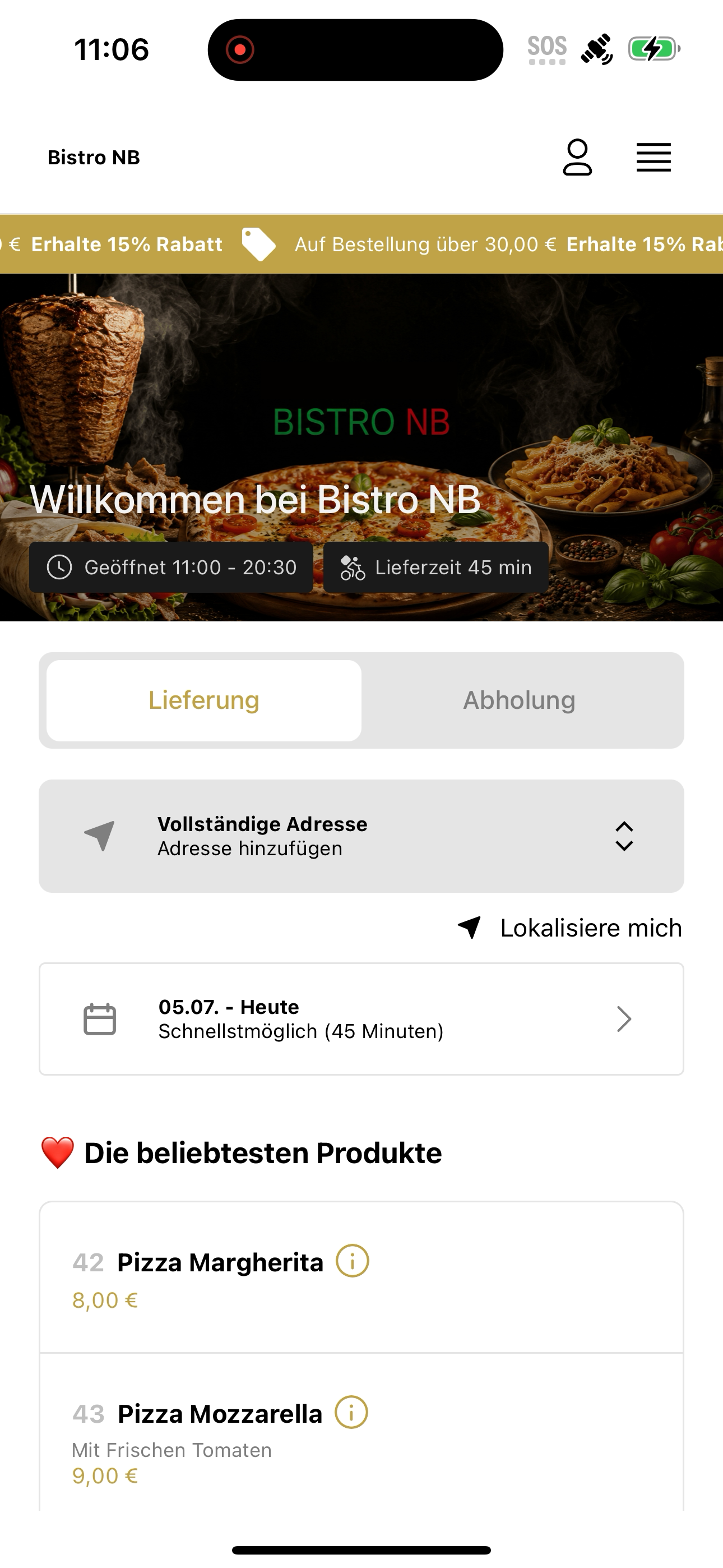 Bistro NB screenshot 5