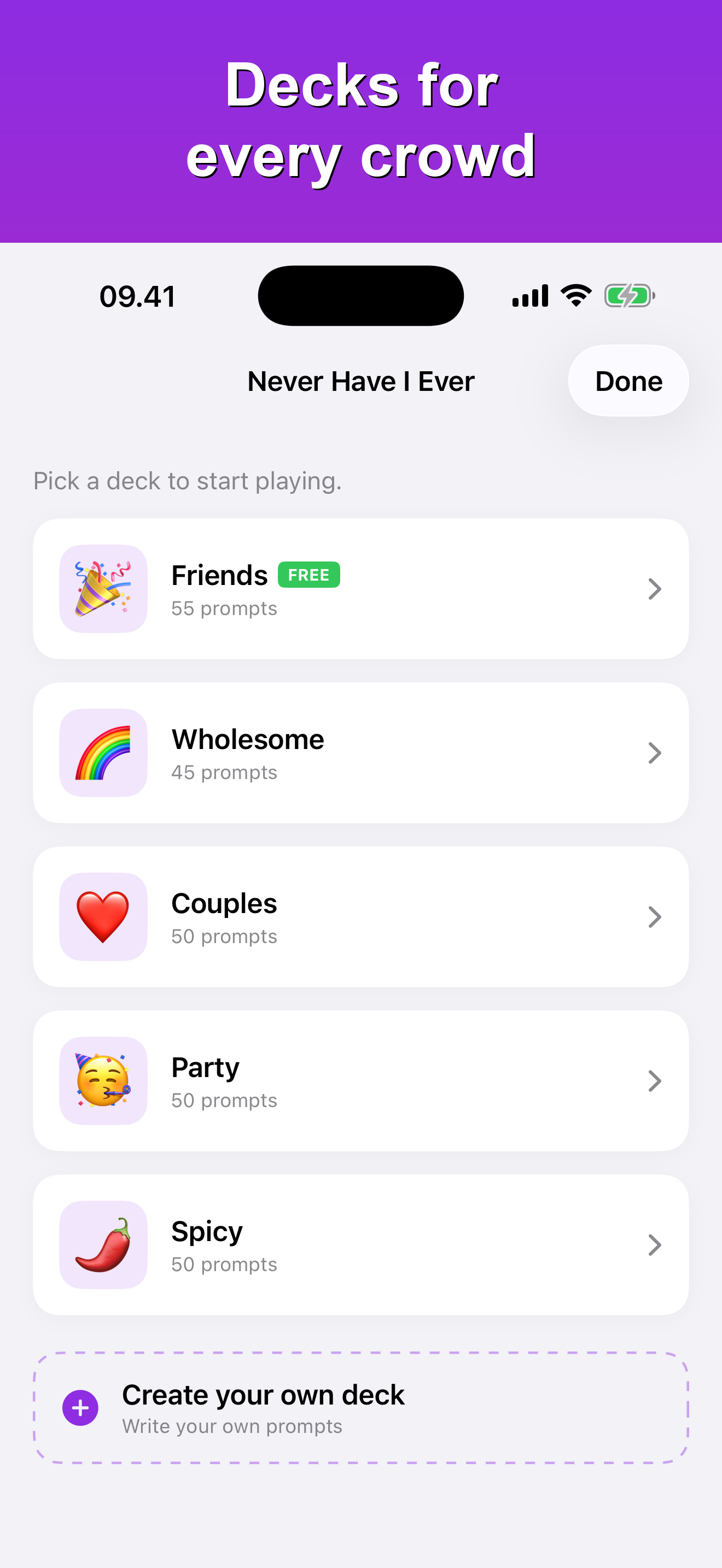 Never Have I Ever: Party Night screenshot 6