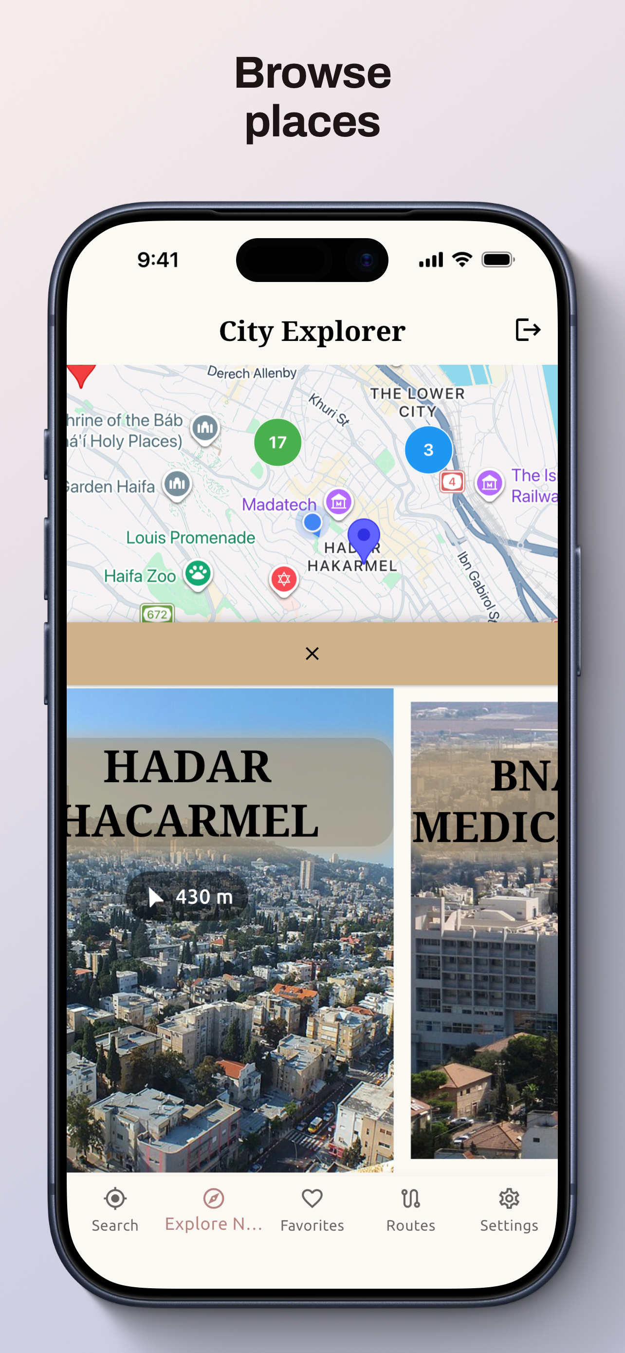 City Explorer App