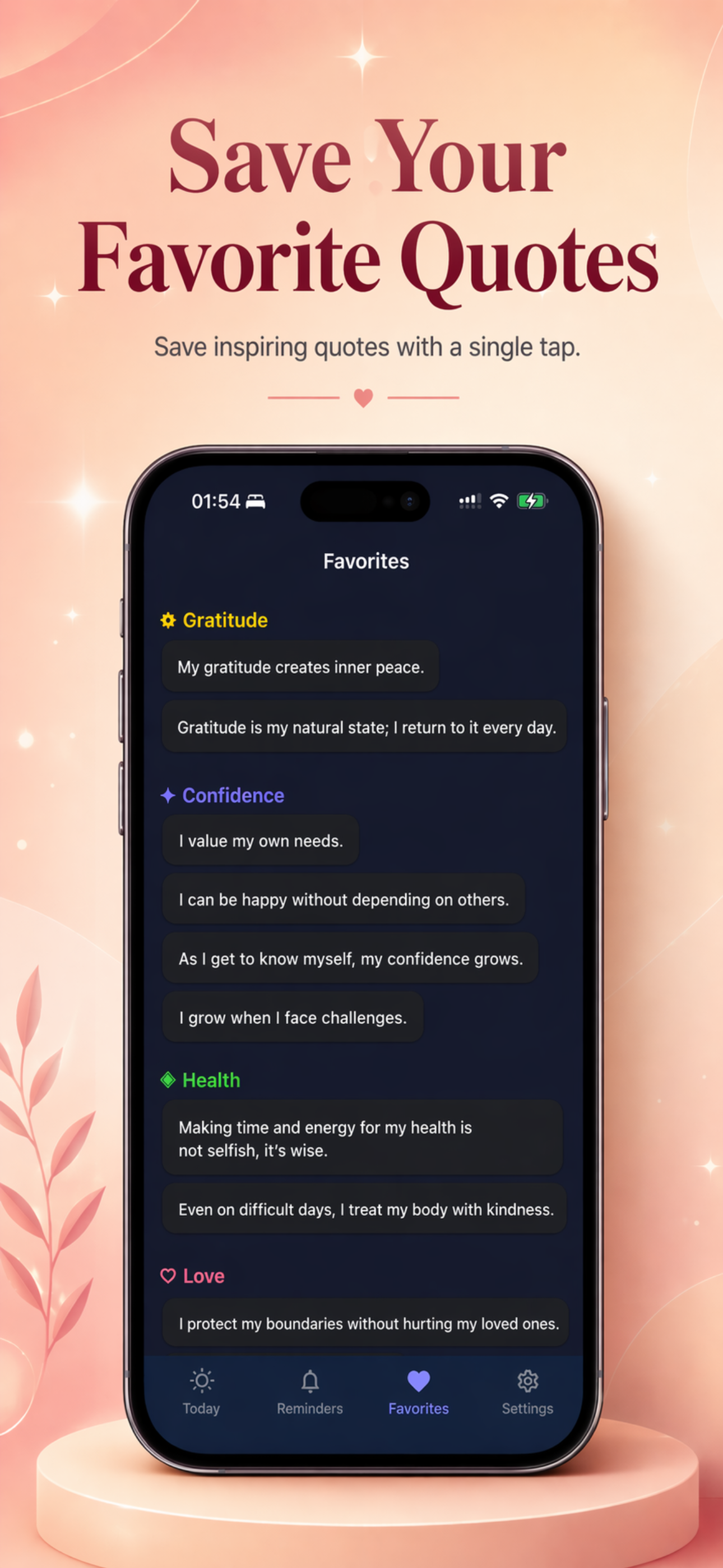 Uplift - Daily Affirmation screenshot 3