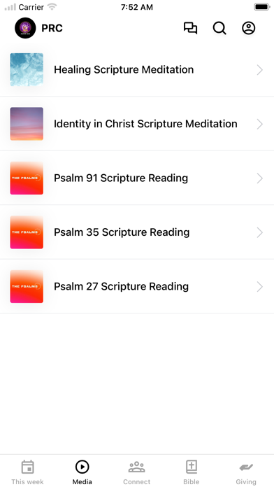 App screenshot