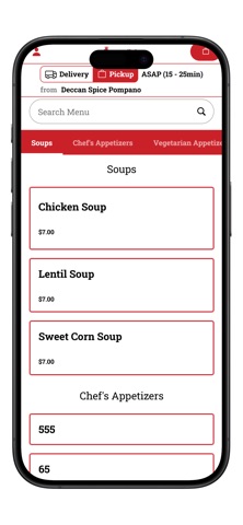 Deccan Spice Pompano screenshot