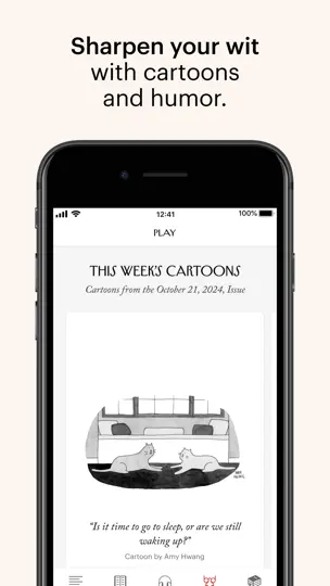 Скриншот The New Yorker на iPhone 6