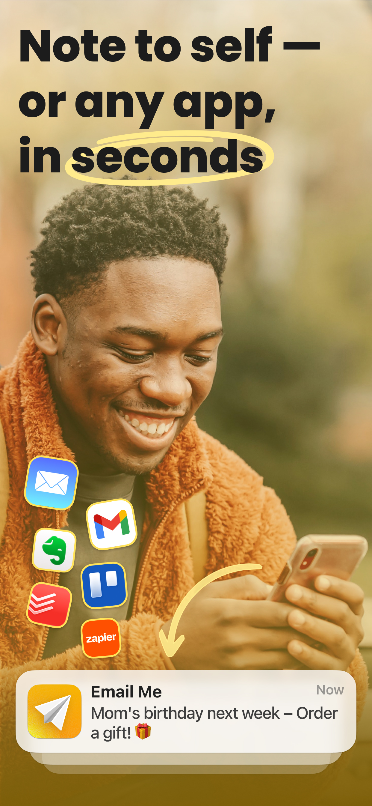 Email Me – Voice Notes