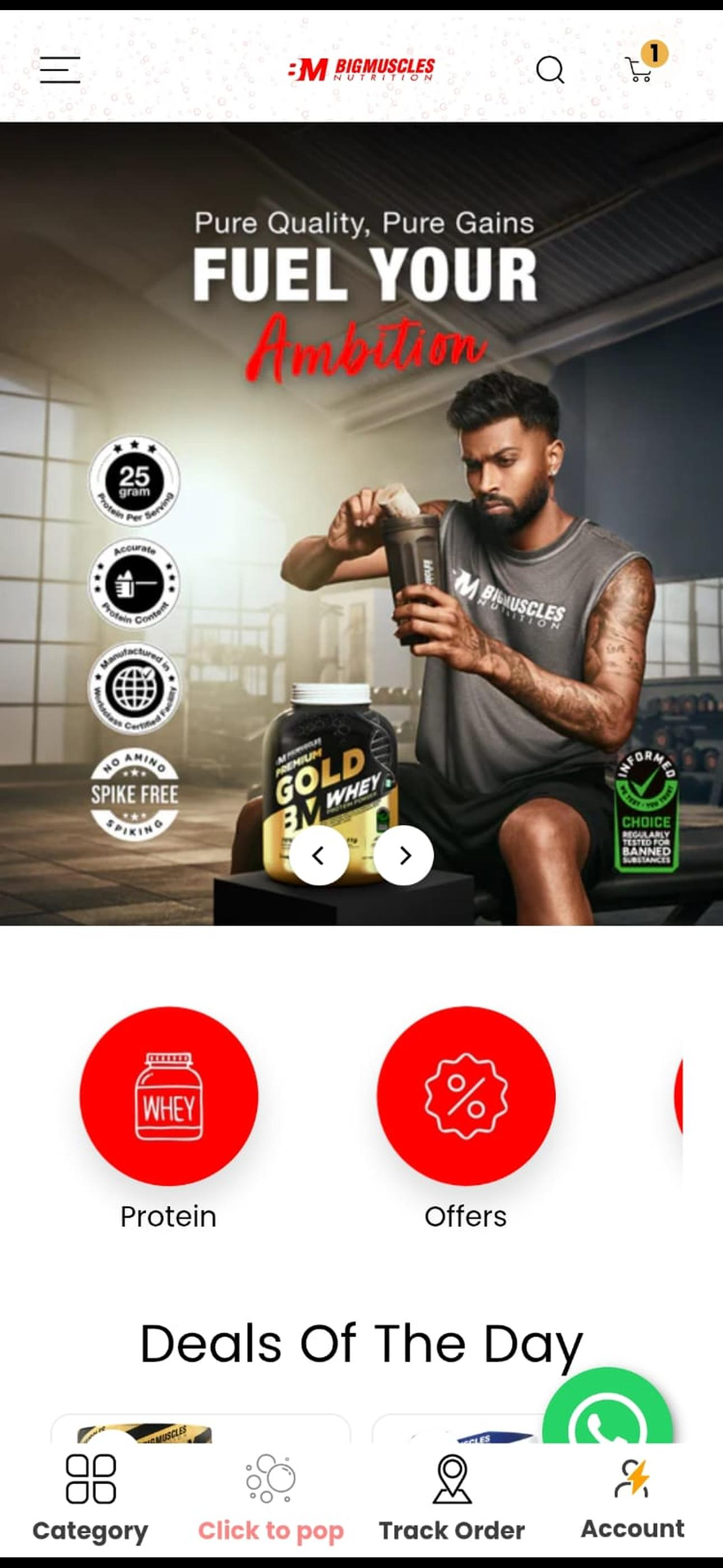 Big Muscles Nutrition screenshot 3