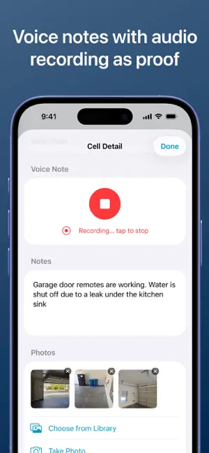UnitProof: Landlord Checklist screenshot 2