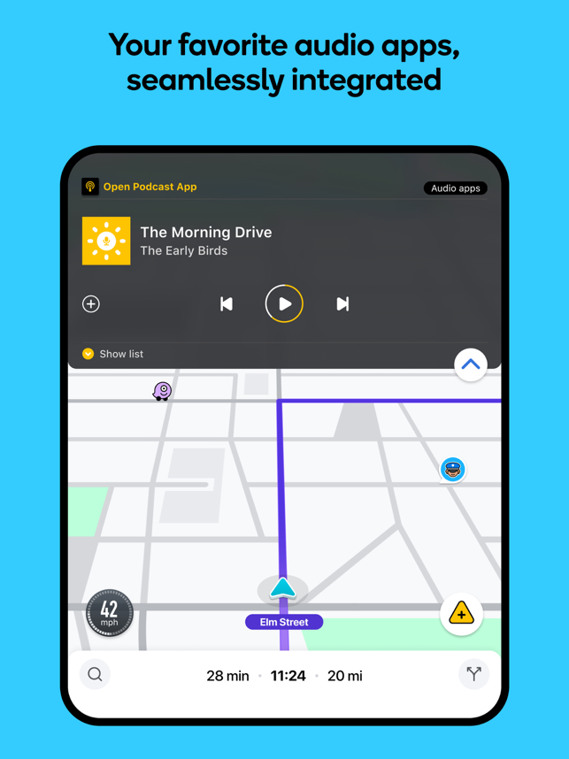 ‎Waze Navigation und Verkehr Screenshot
