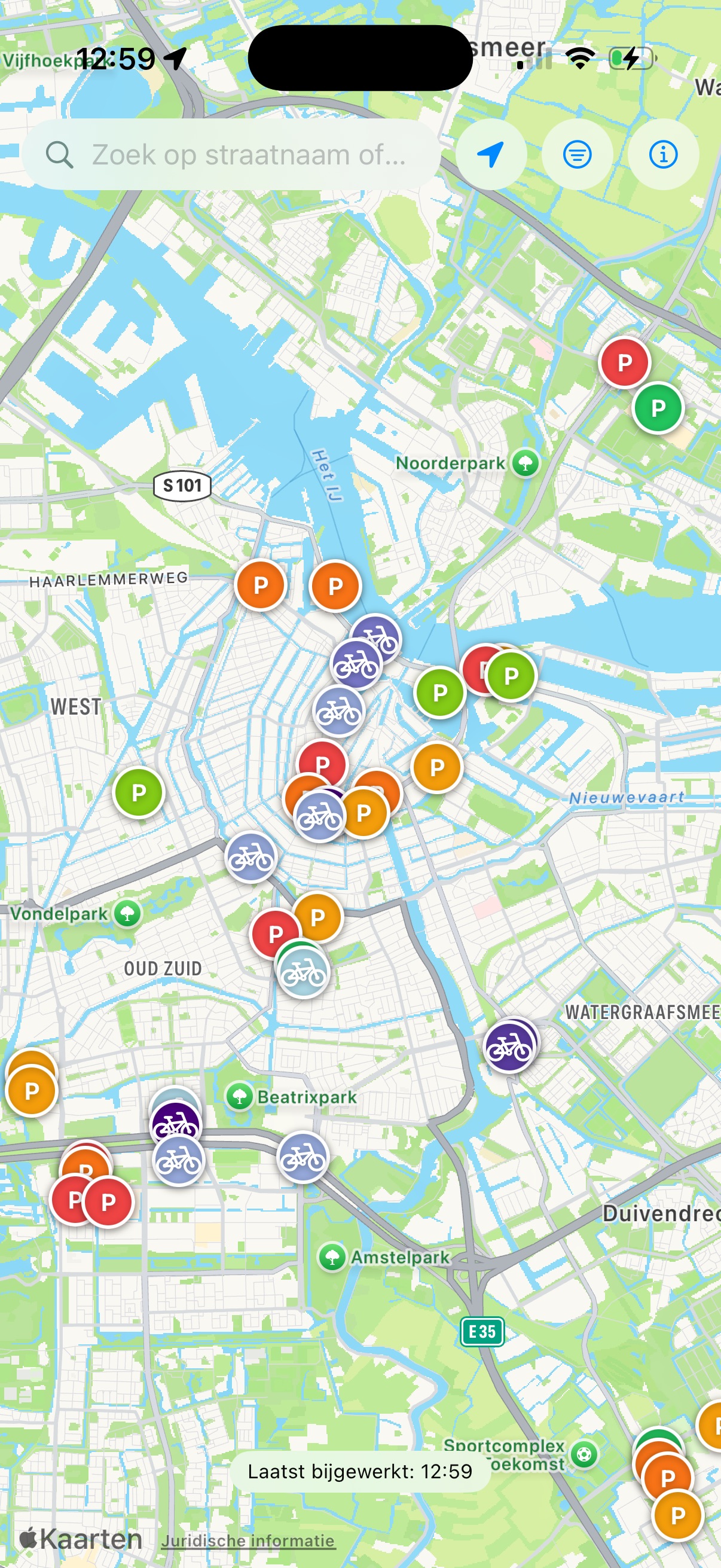 Screenshot 1 of ParkingAmsterdam