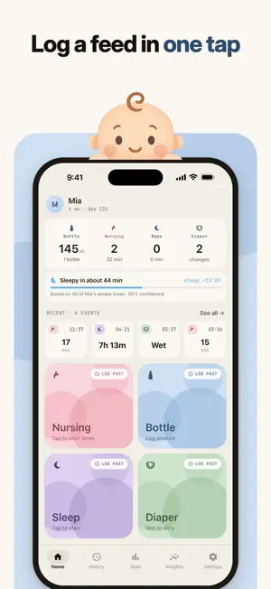 BabyLedger: Baby Tracker screenshot 1