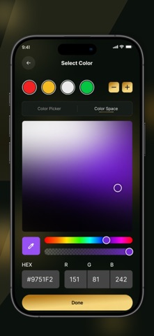 Zeus Lights iPhone screenshot