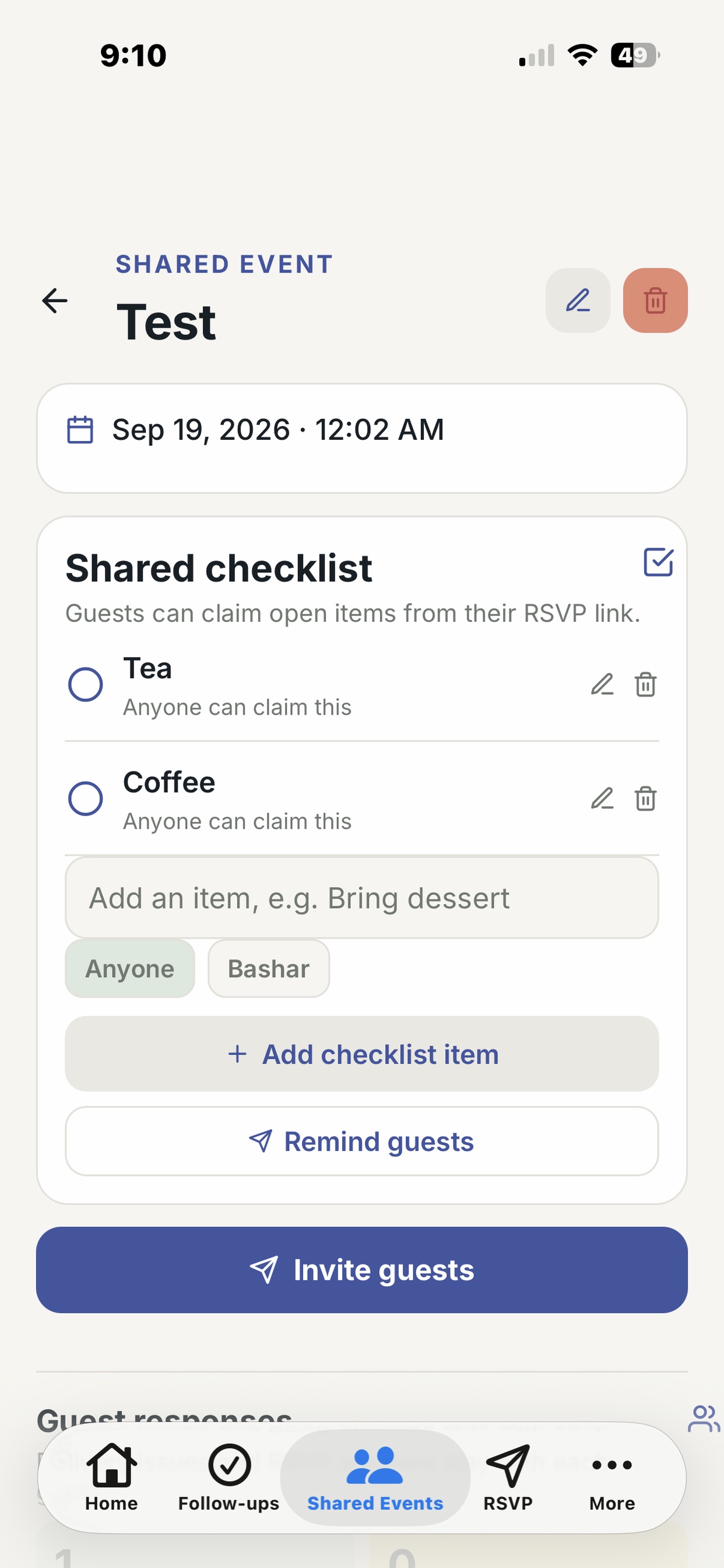 Screenshot 4 of MemoPing