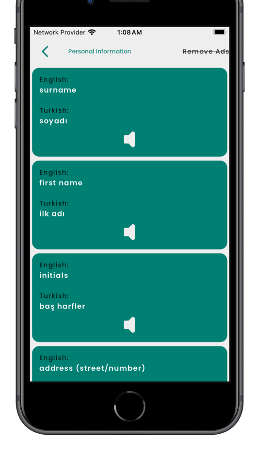 #3. Learn Turkish Language! (iOS) Podle: Kishwar Sultana