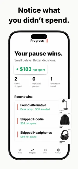 Stop Impulse Buying: No Buy screenshot 4
