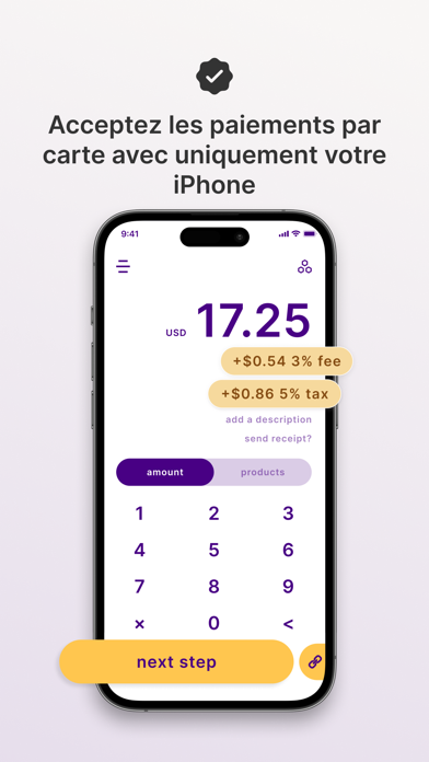 Screenshot #1 pour Tap to Pay with Stripe - Paid