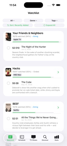 ShowFlow: TV Tracker Screenshot 1 of 9