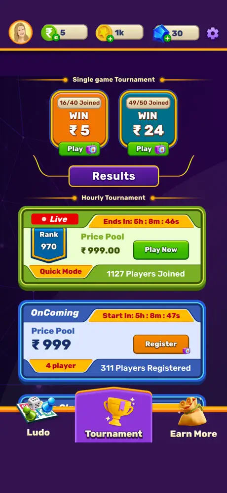 Ludo Cash screenshot 2