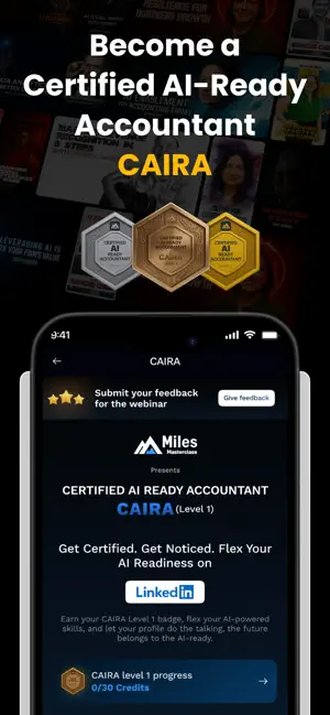 Miles One: AI-Ready Accountant screenshot 2
