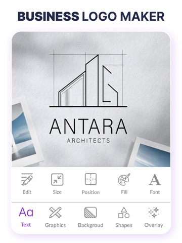 Logo Maker, AI Logo Generator iPad screenshot 1