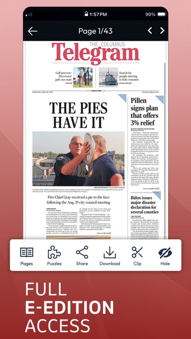 Columbus Telegram Screenshot 3 - AppWisp.com Columbus Telegram Screenshot 3 - AppWisp.com