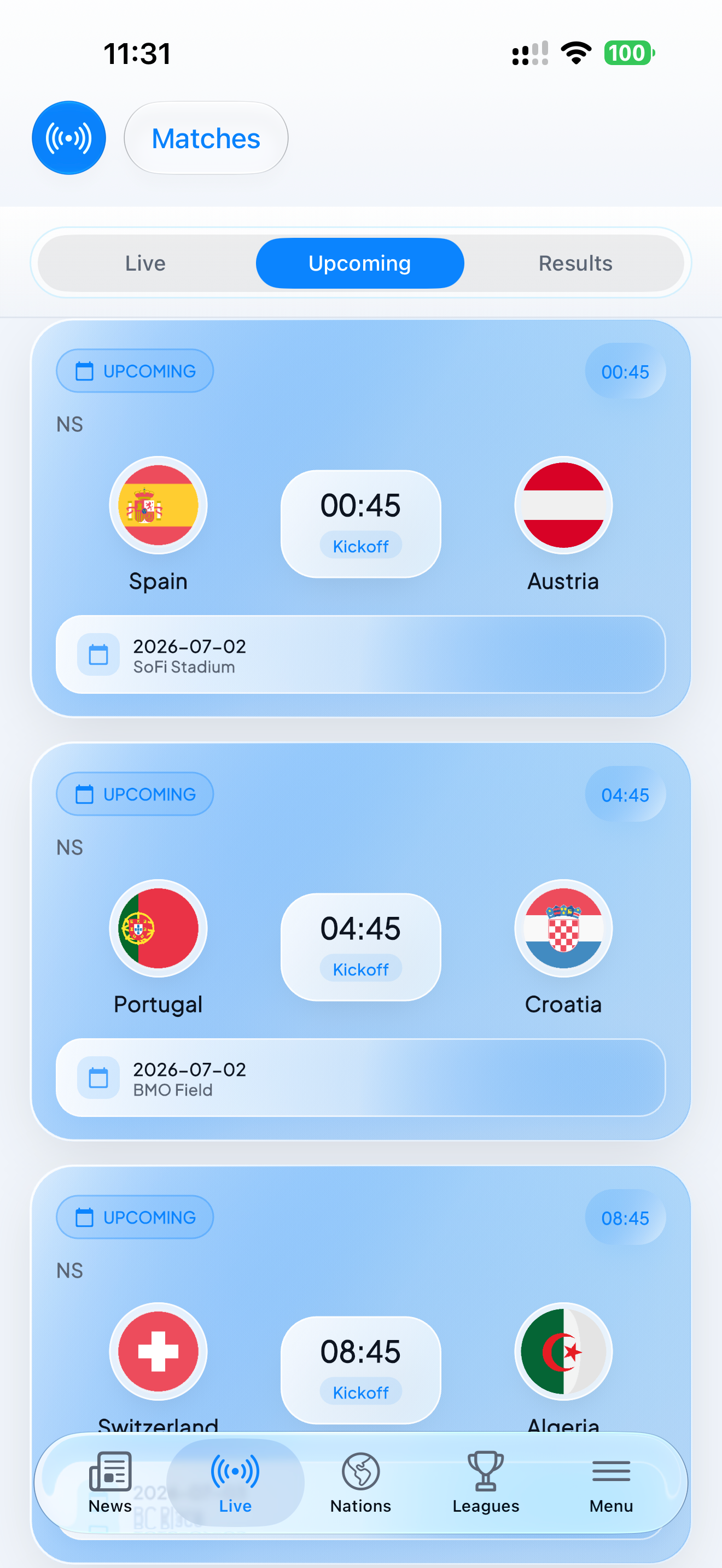 LiveXi: Football Live Scores screenshot 3