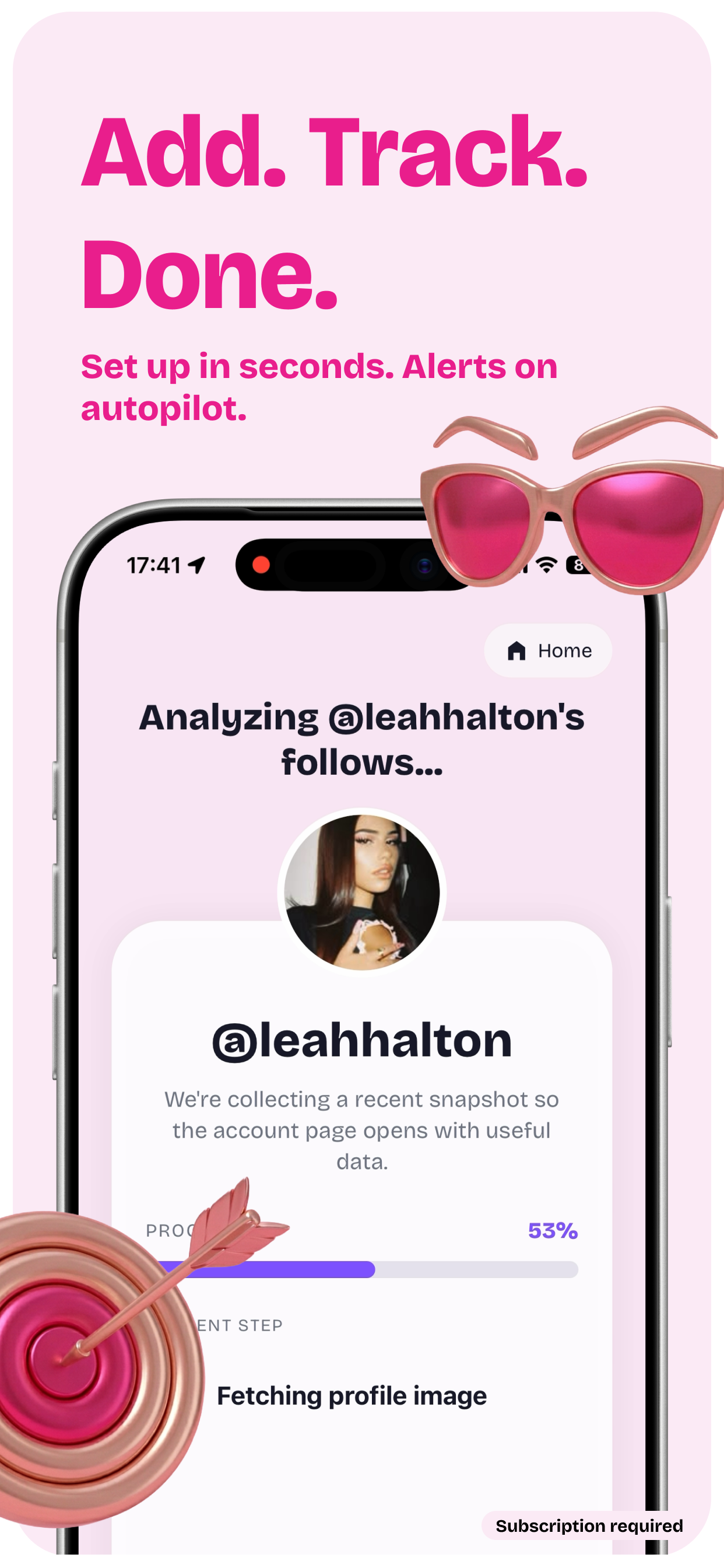 Peekd - Follower Tracker
