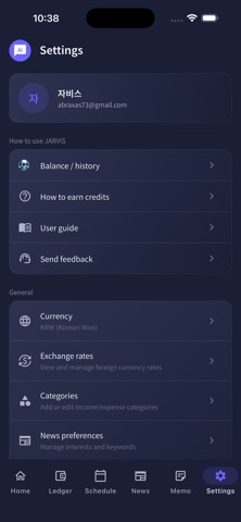 JARVIS - AI Planner/Assistant iPhone screenshot