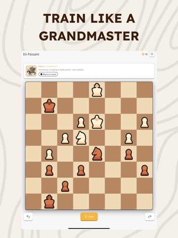Chess Puzzles - En Passant iPad screenshot