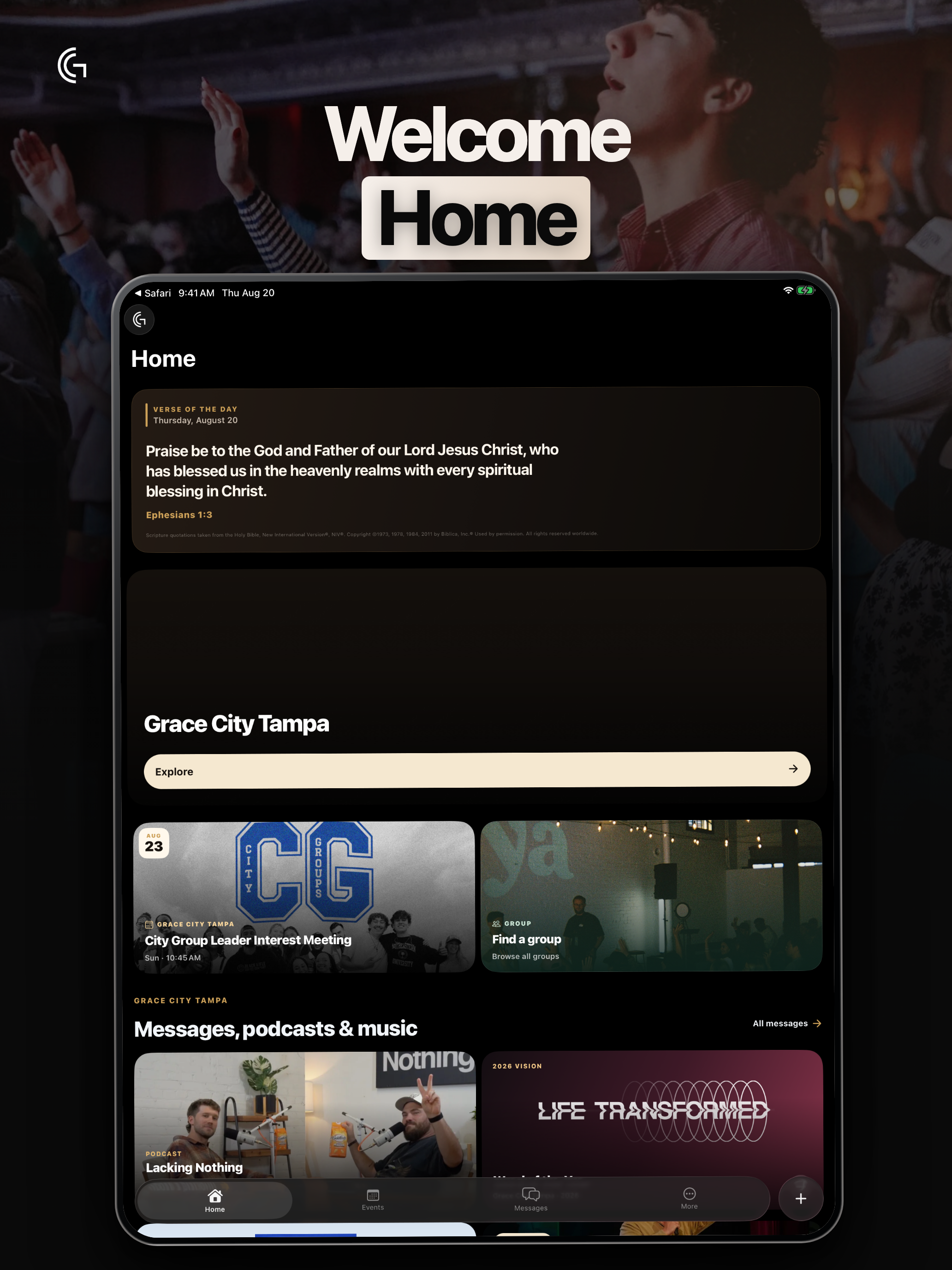 Grace City Tampa: Churchbase screenshot 5