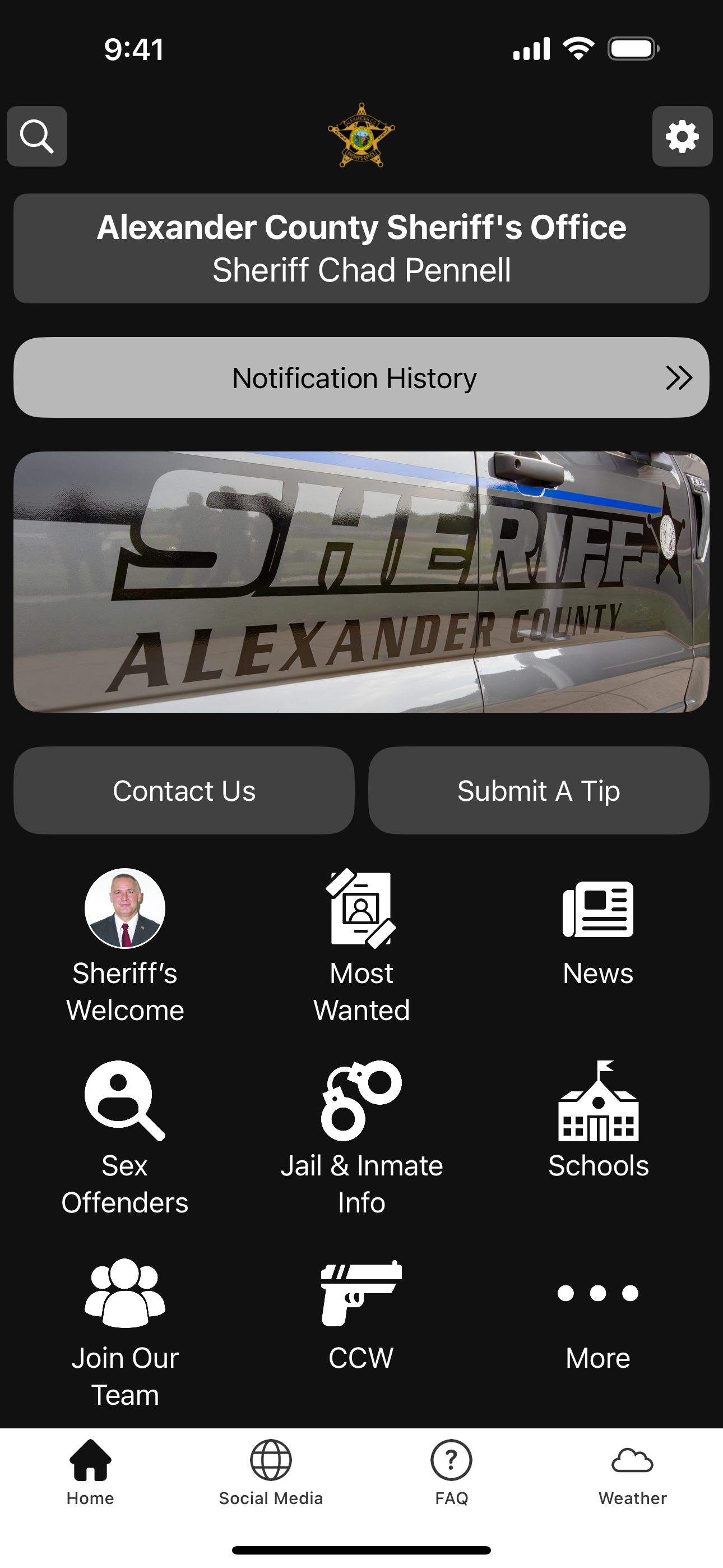 Alexander County Sheriff NC