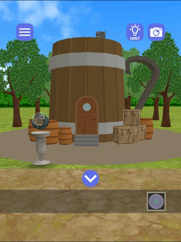Bells sleeping in the Forest iPad screenshot