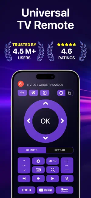 RemoTV: Universal TV Remote screenshot 1
