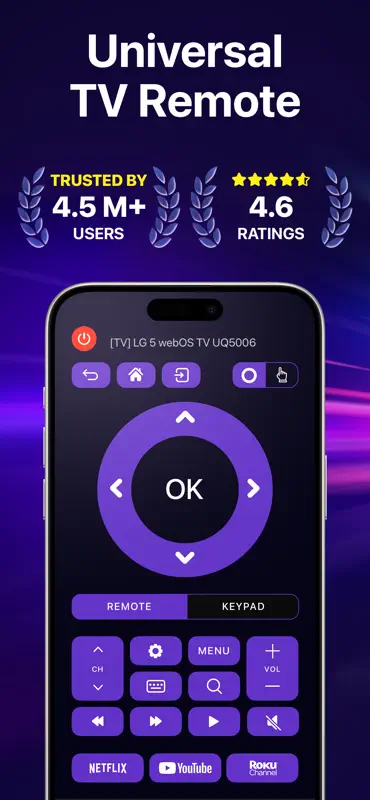 RemoTV: Universal TV Remote screenshot 1 of 9