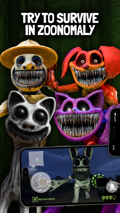 Zoonomaly Horror Game Modes Screenshot