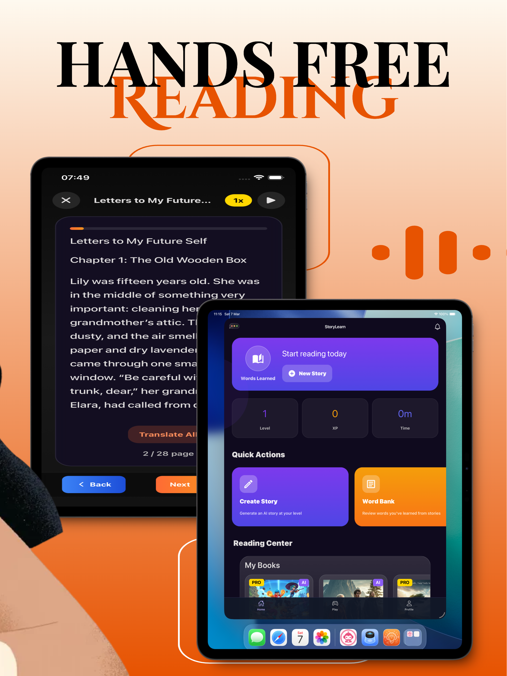 Learn English with AI Stories