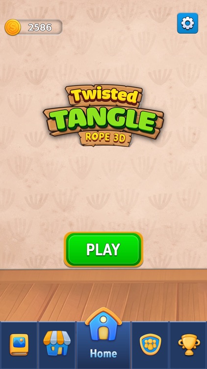 Twisted Puzzle Tangle Rope 3D