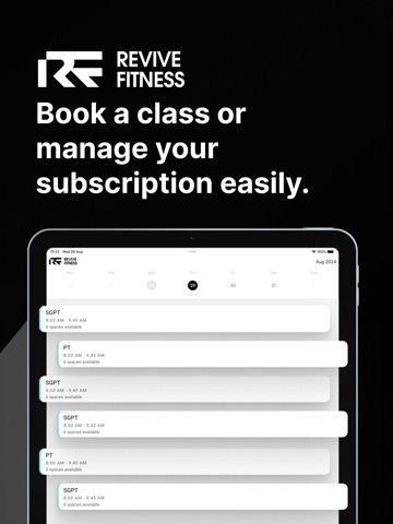 Revive Fitness Gym iPad screenshot