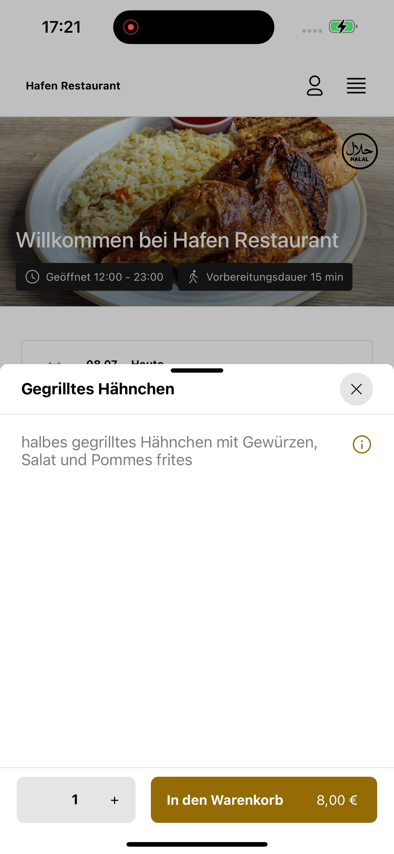 Hafen Restaurant screenshot 7